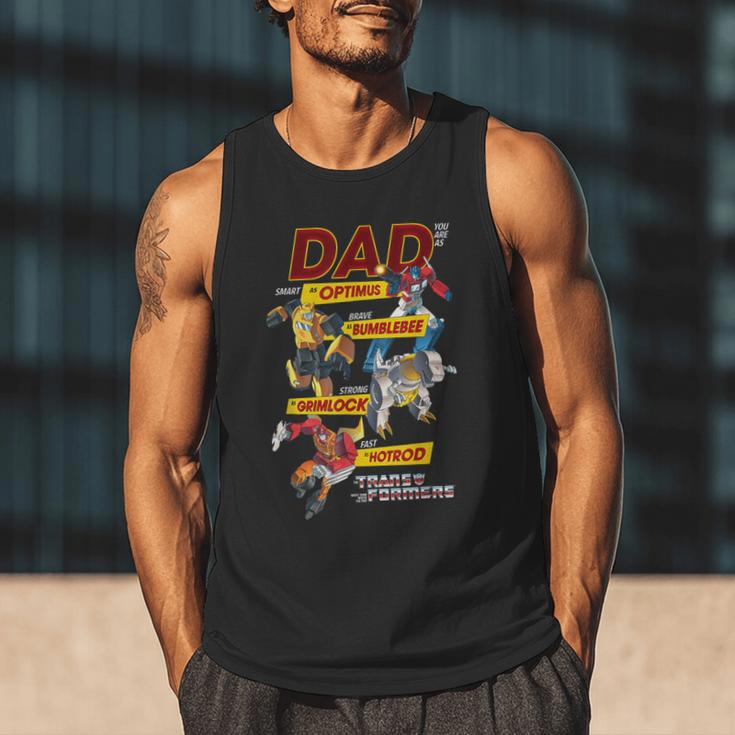 Transformers Father's Day Autobots Dad You Are Smart Logo Men Tank Top Transformers Father's Day Autobots Dad You Are Smart Logo Men Tank Top