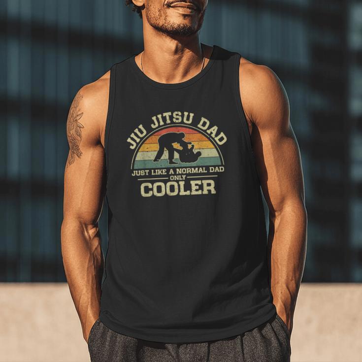 Vintage Jiu Jitsu Dad Just Like A Normal Dad Only Cooler Men Tank Top