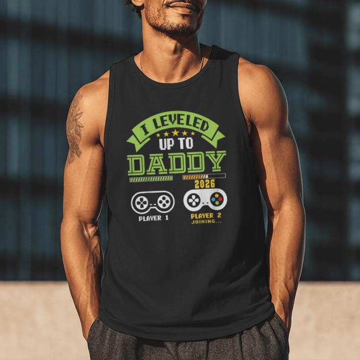 Vintage Leveling Up To Daddy 2026 Soon To Be Dad 2026 Men Tank Top