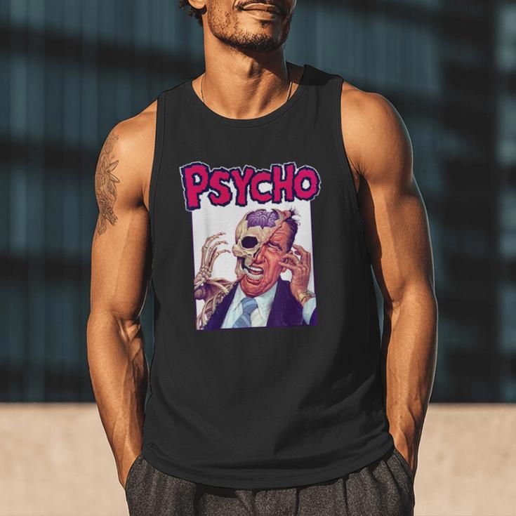 Vintage Movie Horror Poster Comic Book Graphic Film Night Men Tank Top