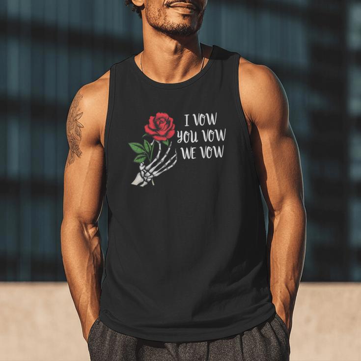 I Vow You Vow We Vow ShirtSmutty Fantasy Dark Romance Book Men Tank Top