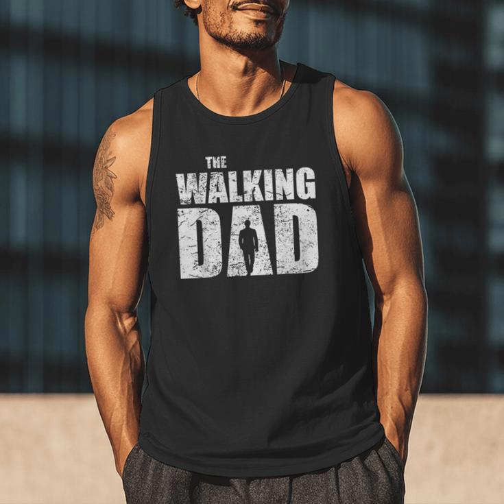 The Walking Dad Father Man Dead Retro Vintage Men Fun Men Tank Top