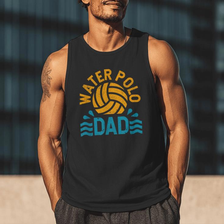 Water Polo Dad Father's Day Sports Fan Player Coach Daddy Men Tank Top