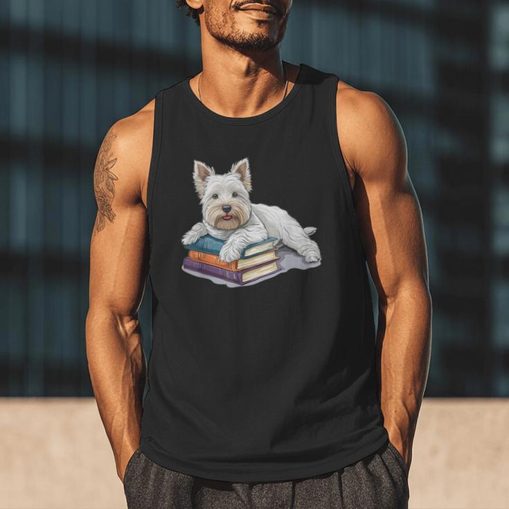 West Highland Terrier Books Dog Breed Westie Men Tank Top