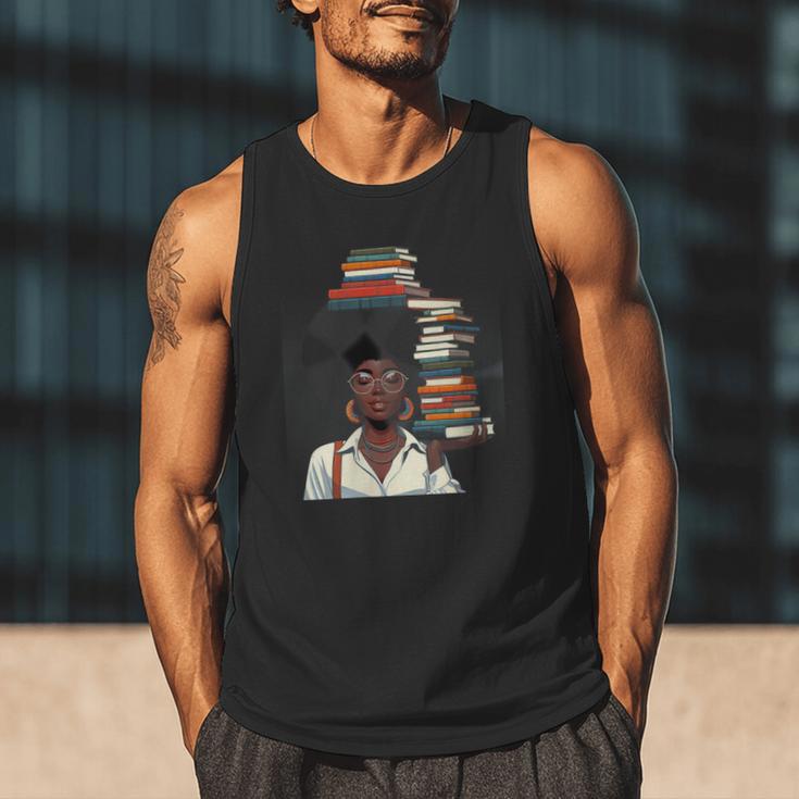 Women's Education Is Freedom Teacher Books Black History Month Men Tank Top Women's Education Is Freedom Teacher Books Black History Month Men Tank Top