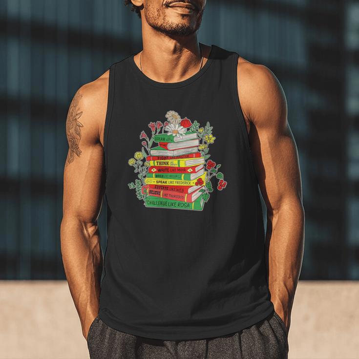 Women's History Month Black History Shirts Book Lover Teacher Men Tank Top