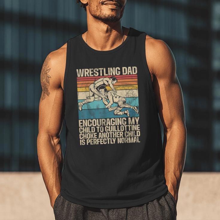 Wrestling Dad Wrestler Wrestling Wrestle Father's Day Men Tank Top