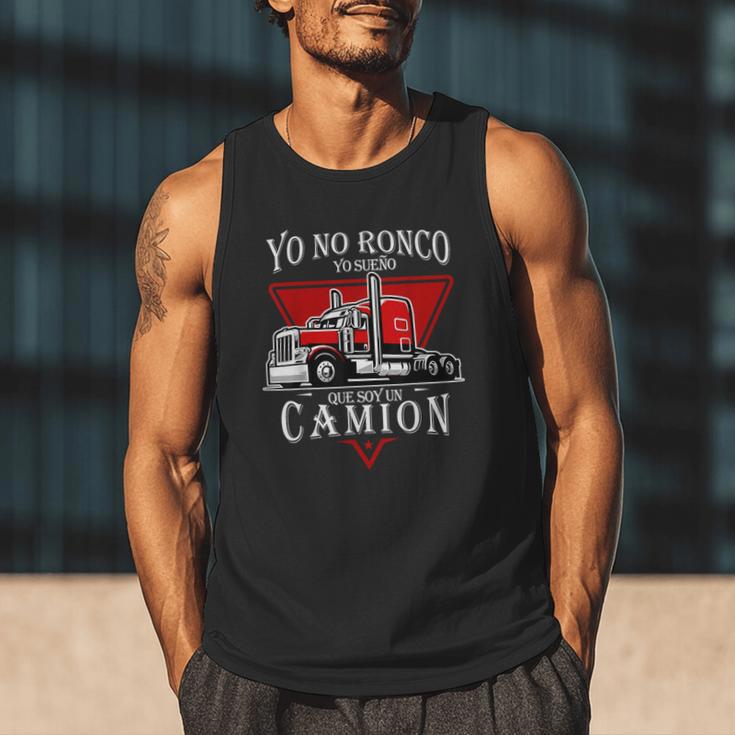 Yo No Ronco Yo Sueno Que Soy Un Camion Latin Dad Spanish Men Tank Top Yo No Ronco Yo Sueno Que Soy Un Camion Latin Dad Spanish Men Tank Top