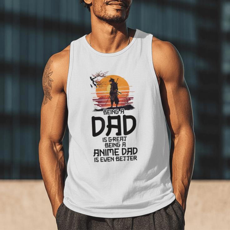 Anime Dad Jokes Father's Day Anamae Otaku Manga Japan Men Tank Top