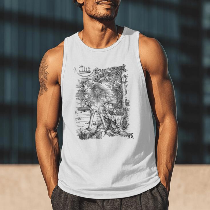 Apocalypse St John Devours The Book 1498 DüRer Angels Men Tank Top Apocalypse St John Devours The Book 1498 DüRer Angels Men Tank Top
