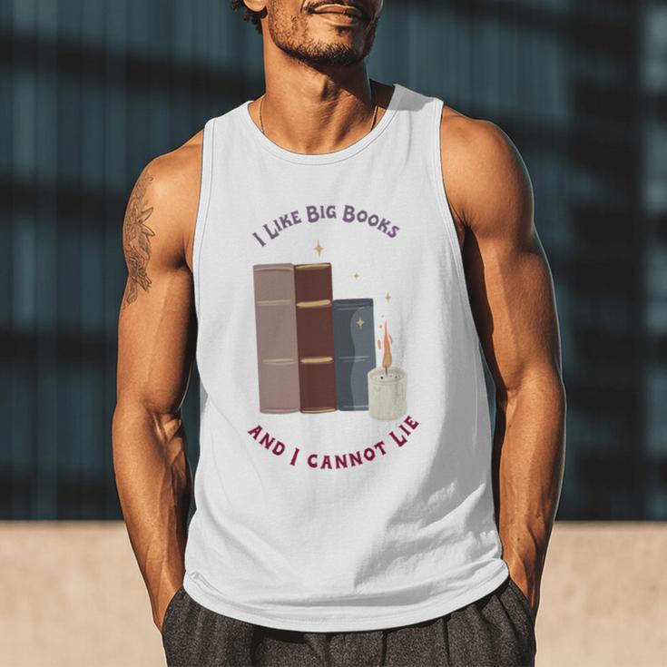 I Like Big Books Bookworm Tee Men Tank Top