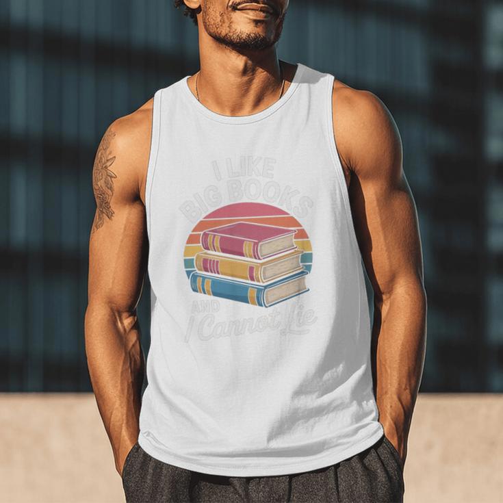 I Like Big Books Cannot Lie Librarian Reading Teacher Men Tank Top I Like Big Books Cannot Lie Librarian Reading Teacher Men Tank Top