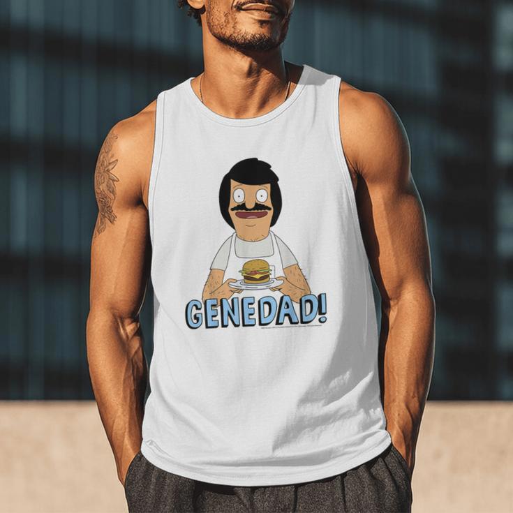 Bob's Burgers Gene Dad Portrait Men Tank Top