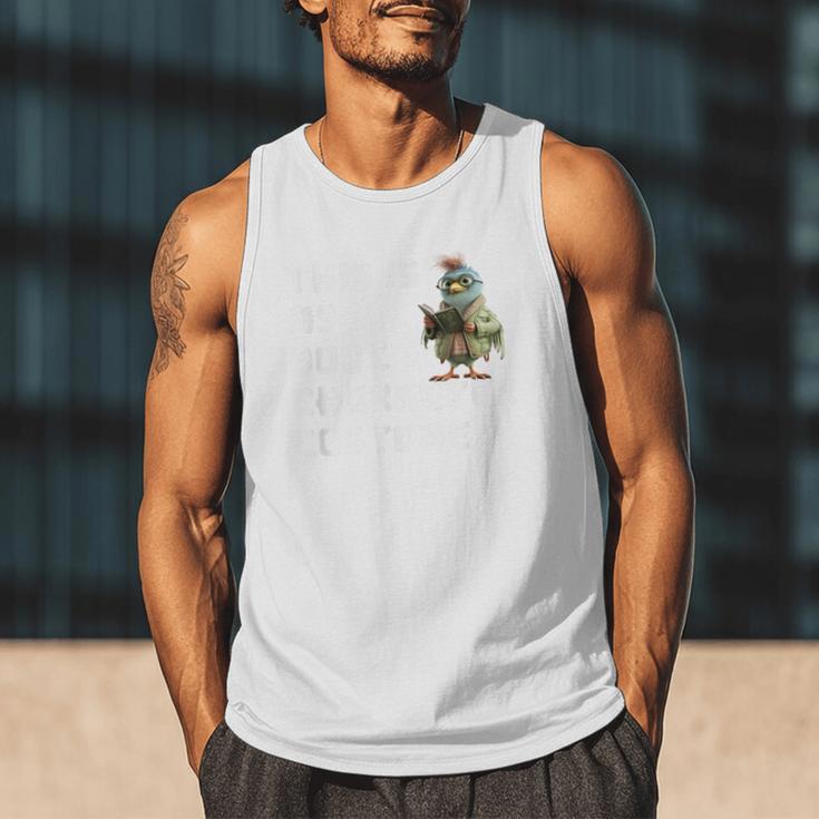 This Is My Book Character Costume Reading For Him & Her Cool Men Tank Top