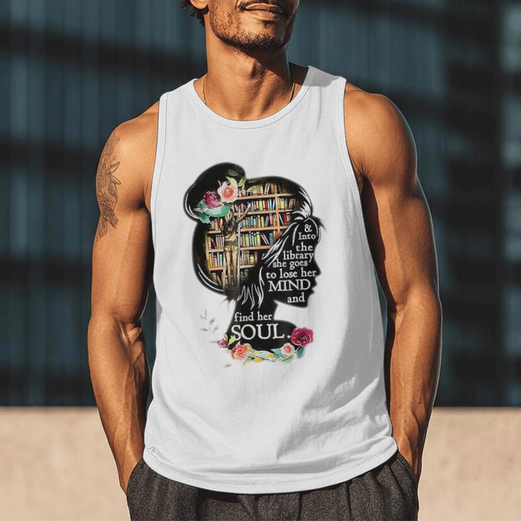 Book Reading Bookworm Book Lover Women Kids Girls Men Tank Top