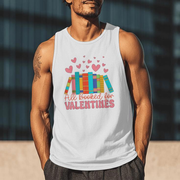 All Booked For Valentines Book Lover Valentine's Day Men Tank Top All Booked For Valentines Book Lover Valentine's Day Men Tank Top