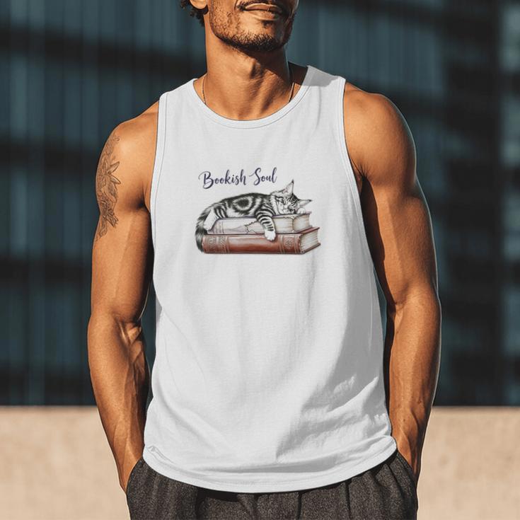 Cat Life Books And Cats Cat Lover Cat Mom Book Lovers Men Tank Top Cat Life Books And Cats Cat Lover Cat Mom Book Lovers Men Tank Top