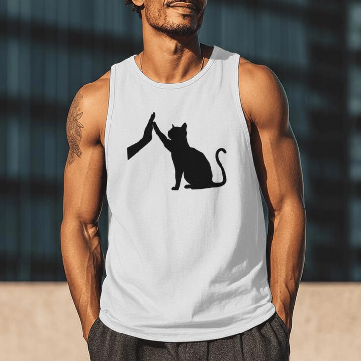 Cat Lover Cat Mom Cat Dad Men Women & Kids Cute Cat Men Tank Top