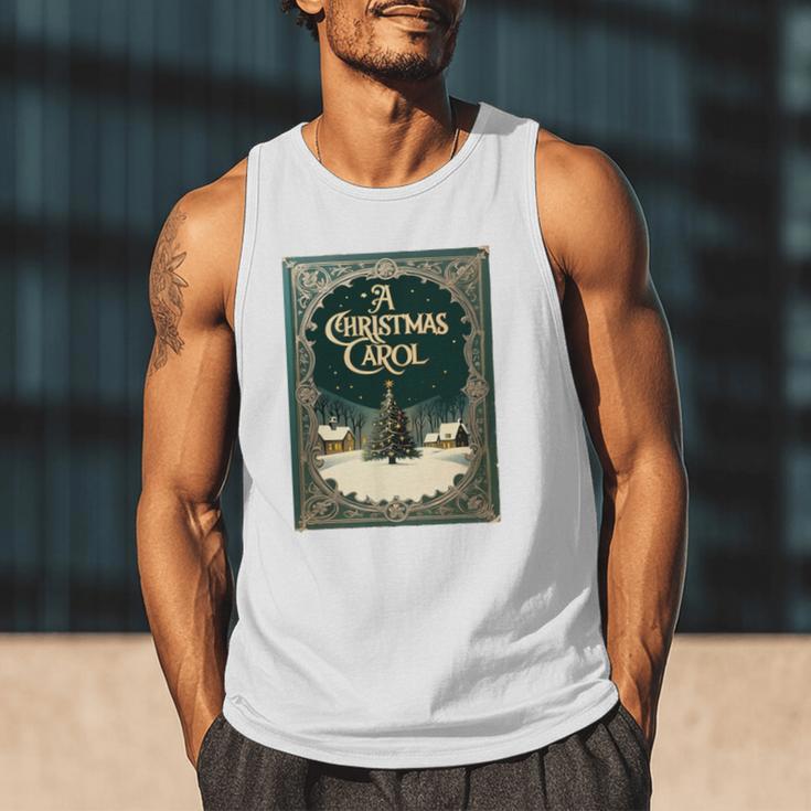 A Christmas Carol Book Cover By Charles Dickens Men Tank Top A Christmas Carol Book Cover By Charles Dickens Men Tank Top