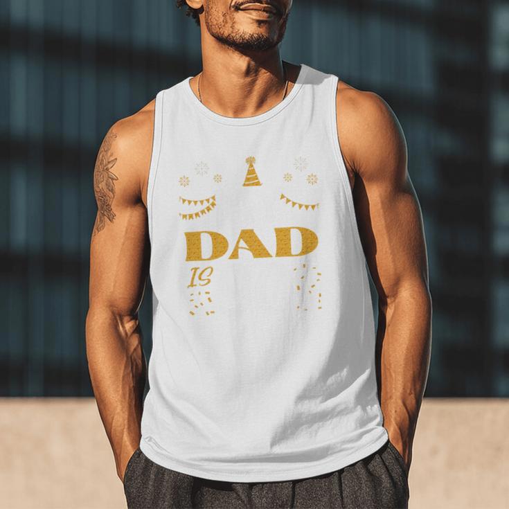 My Dad Is 90 90th Birthday 1935 90 Years Old Father Daddy Premium Tri-Blend Men Tank Top