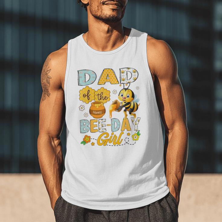 Dad Of The Bee-Day Girl Bee Birthday Party Men Tank Top Dad Of The Bee-Day Girl Bee Birthday Party Men Tank Top