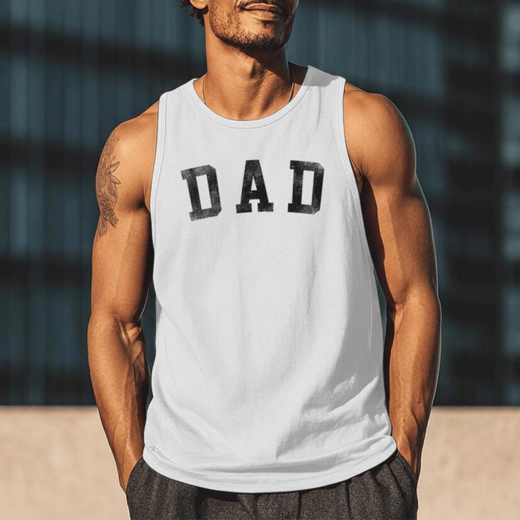 Dad Classic Bold Font Birthday Dad Men Tank Top