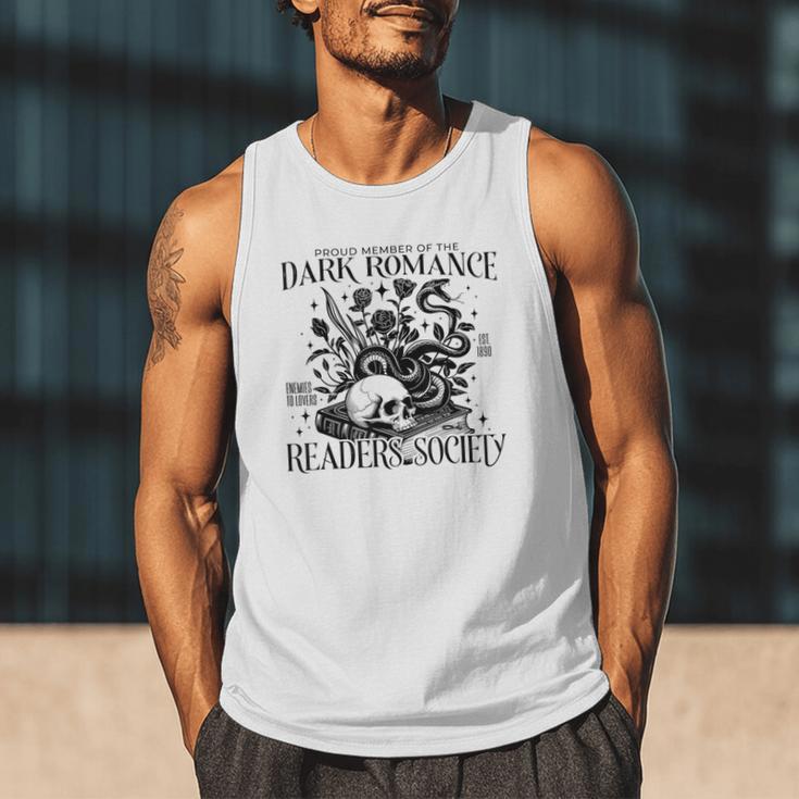 Dark Romance Books Lover Bookish Bookworm Gothic Aesthetic Men Tank Top Dark Romance Books Lover Bookish Bookworm Gothic Aesthetic Men Tank Top