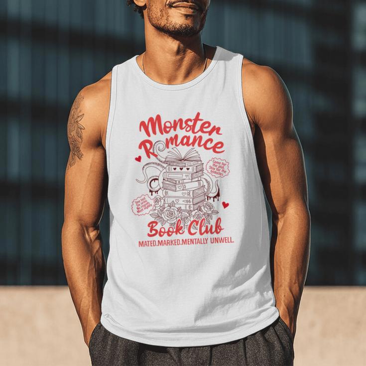 Dark Romance Reader Reading Monster Romance Book Club Men Tank Top