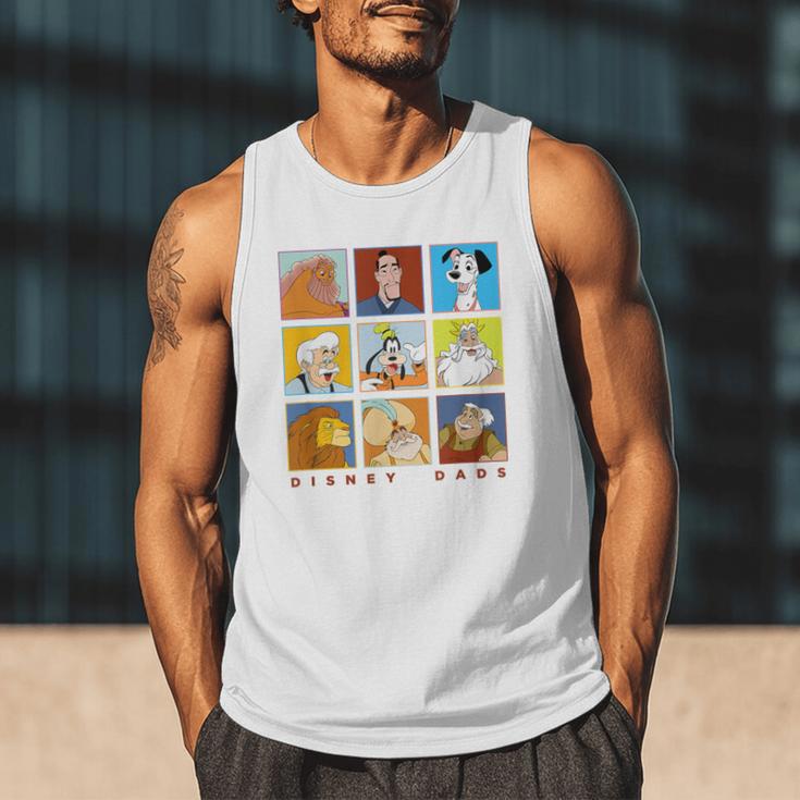 Disney Classic Father's Day Disney Dads Colorful Panels Men Tank Top Disney Classic Father's Day Disney Dads Colorful Panels Men Tank Top