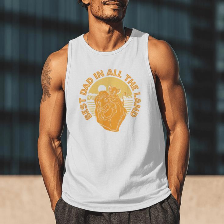 Disney The Lion King Father's Day Best Dad In All The Land Men Tank Top Disney The Lion King Father's Day Best Dad In All The Land Men Tank Top