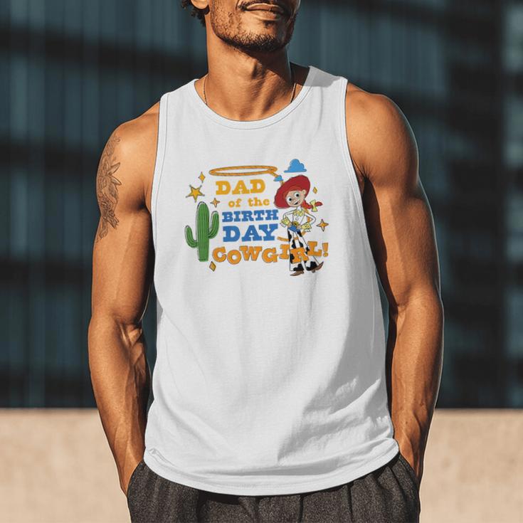 Disney And Pixar's Toy Story Dad Of The Birthday Cowgirl Men Tank Top