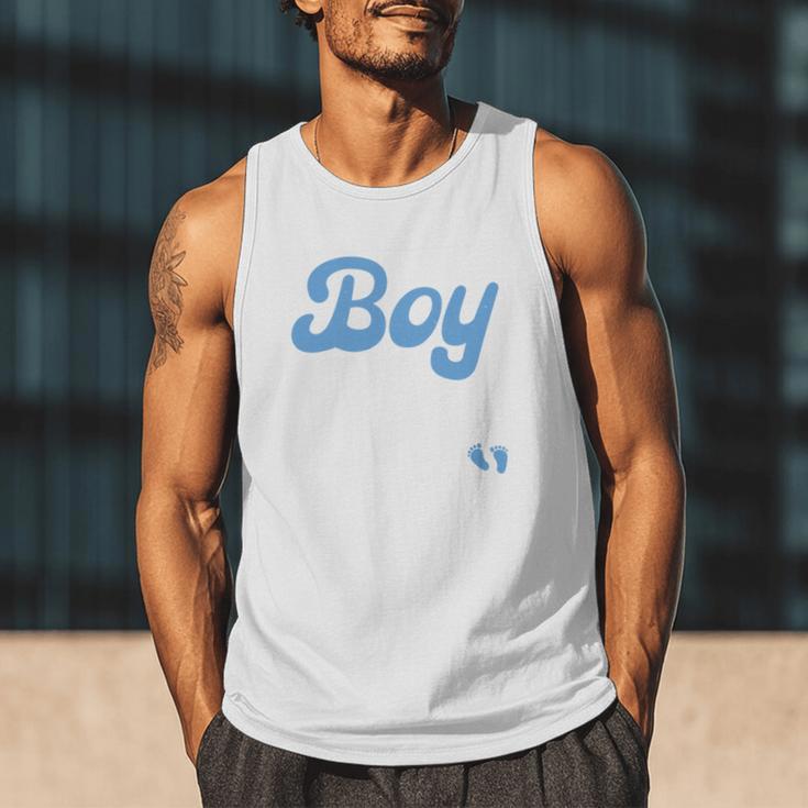 Expecting Dad Of Boy Est 2026 Father's Day Son-Dad To Be Men Men Tank Top