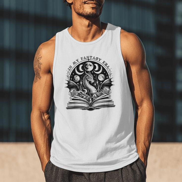 In My Fantasy Era Reading Fantasy Books Halloween Bookish Men Tank Top