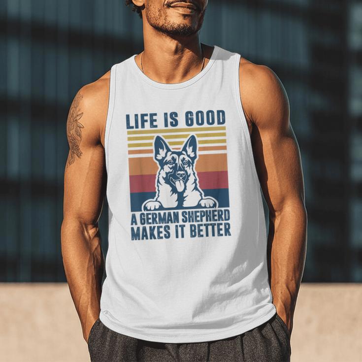 German Shepherd Men Women Dog Dad Mom German Shepherd Men Tank Top