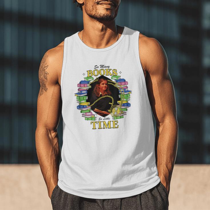 Harry Potter Hermione So Many Books So Little Time Portrait Men Tank Top
