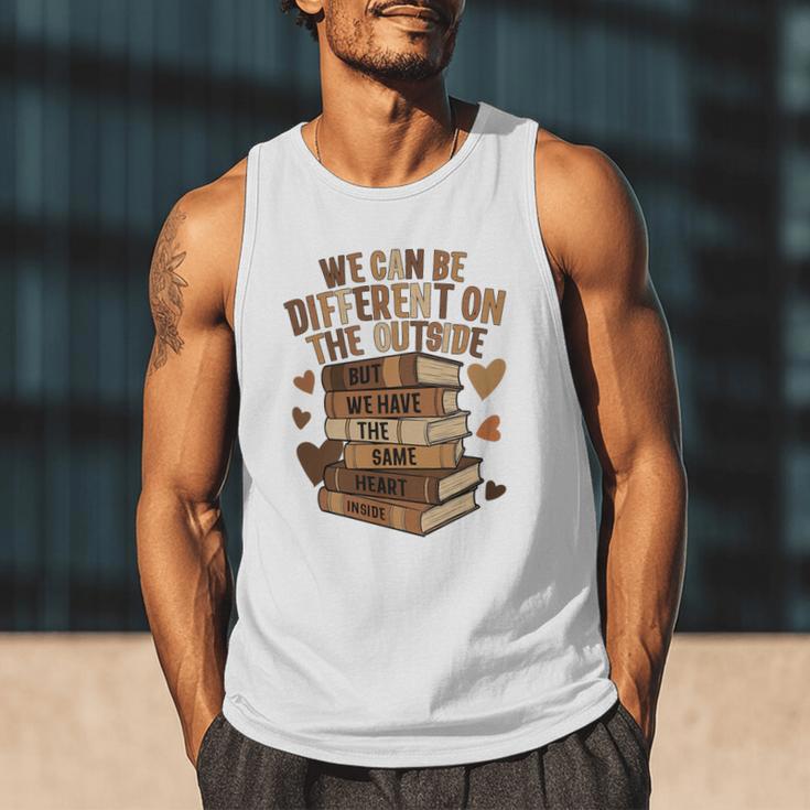 We Have The Same Heart History Month Book Lover Women Premium Tri-Blend Men Tank Top
