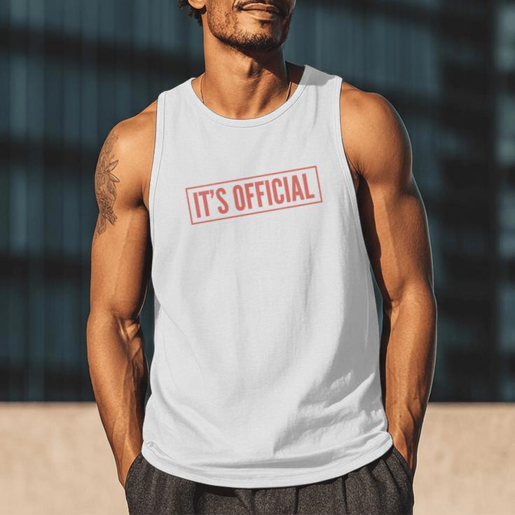 It's Official I'm The Favorite Daughter From Dad Mom Men Tank Top It's Official I'm The Favorite Daughter From Dad Mom Men Tank Top