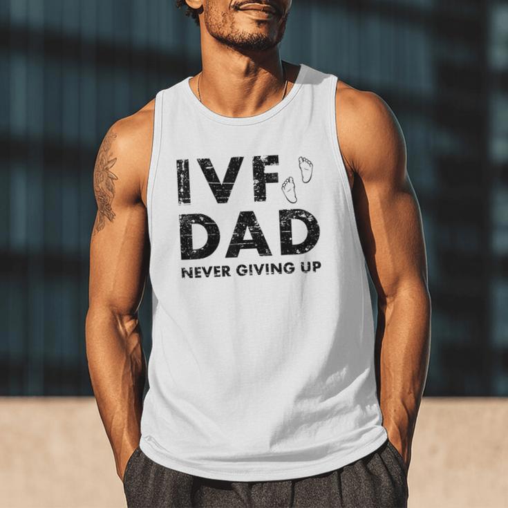 IVF Dad Retrieval Day Infertility Transfer Father Men Tank Top