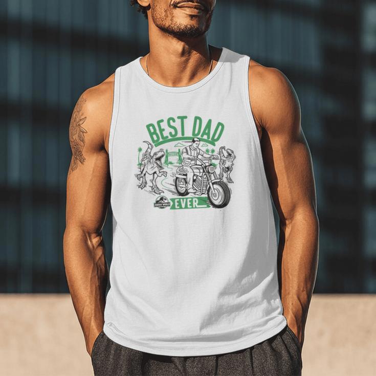 Jurassic World Best Dad Ever Men Tank Top