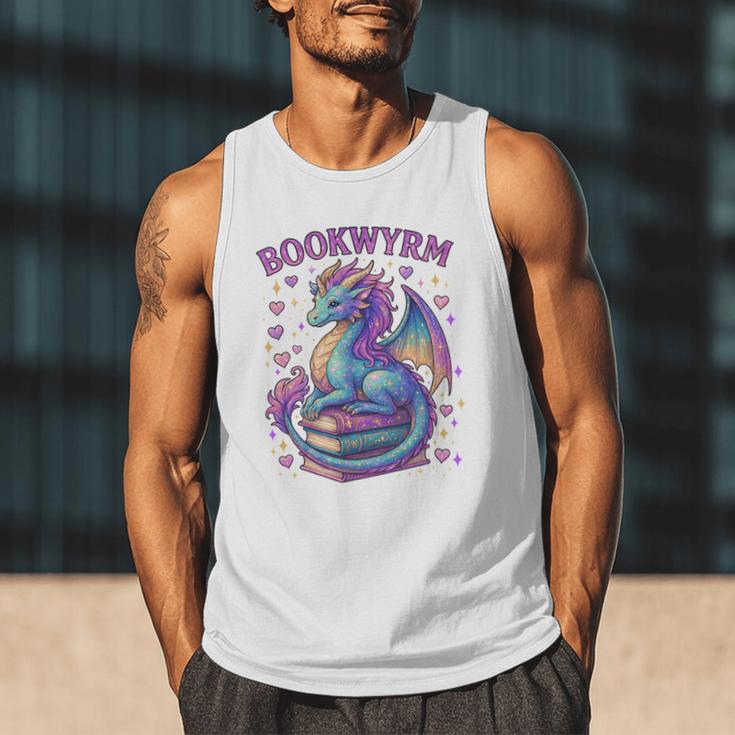 Just a Girl Who Loves Dragons And Books Men Tank Top
