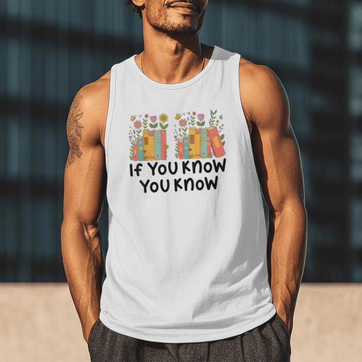 If You Know You Know 6 7 Reading Books Merry Christmas Men Tank Top If You Know You Know 6 7 Reading Books Merry Christmas Men Tank Top