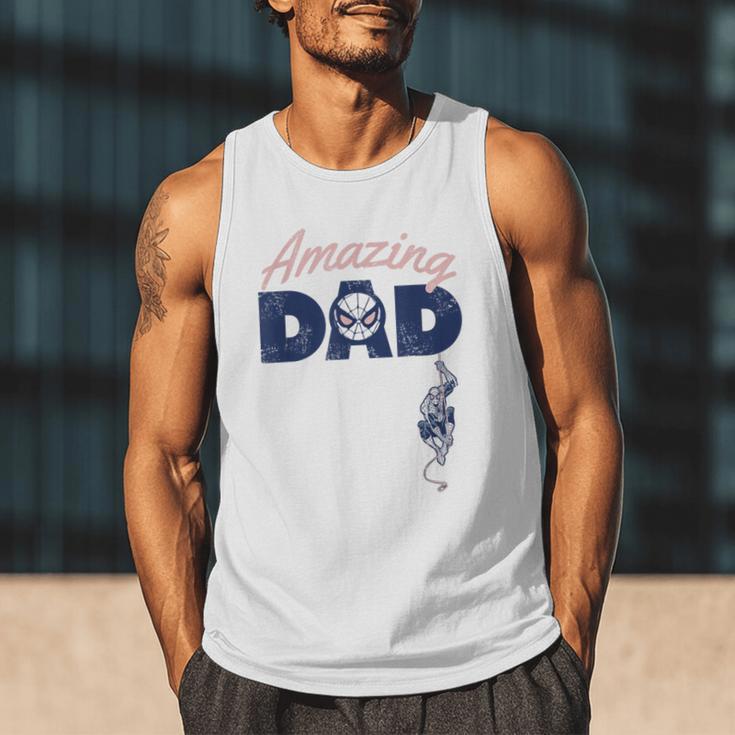 Marvel Spider-Man Father's Day Amazing Dad Retro Men Tank Top