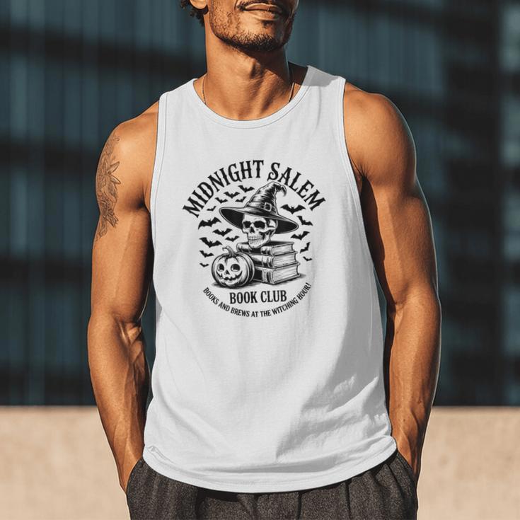 Midnight Salem Book Club Witchy Reads Men Tank Top