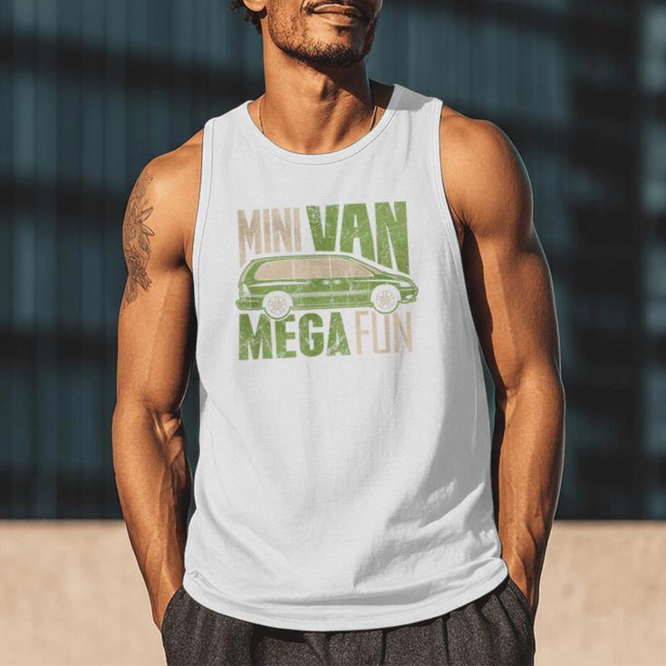 Mini Van Mega Fun Mom Dad T-Shirt Men Tank Top