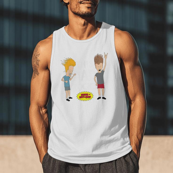 MTV Beavis And Butthead This Dad Rocks Men Tank Top