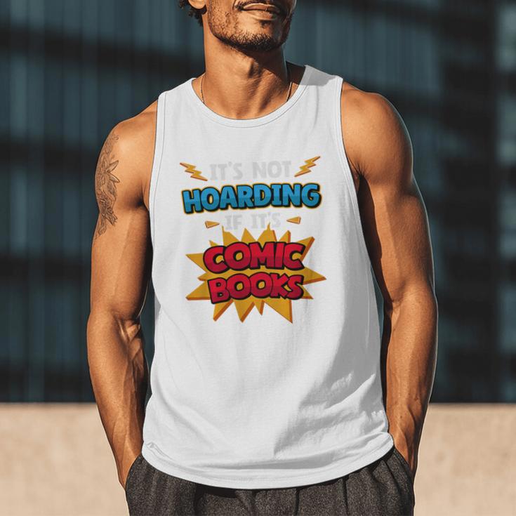 It Is Not Hoarding If It's Comic Books Collector Tee Premium Tri-Blend Men Tank Top