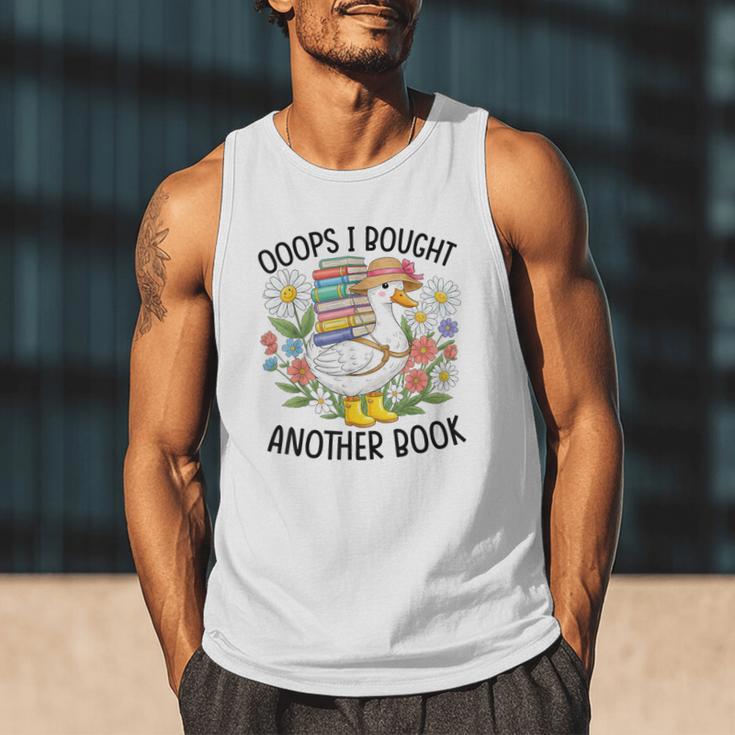 Oops I Bought Another Book Goose Men Tank Top
