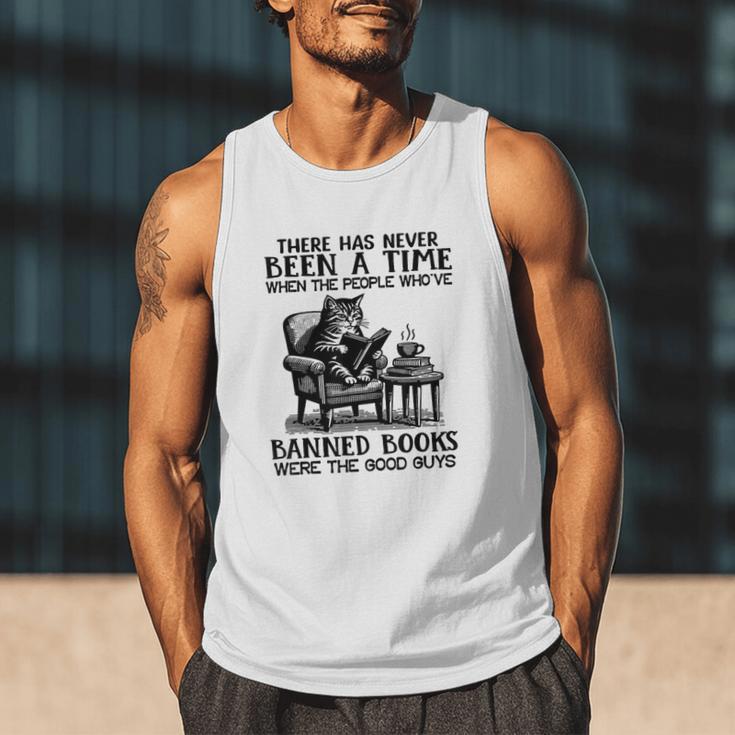 The People Who'Ve Banned Books Were The Good Guys Men Tank Top