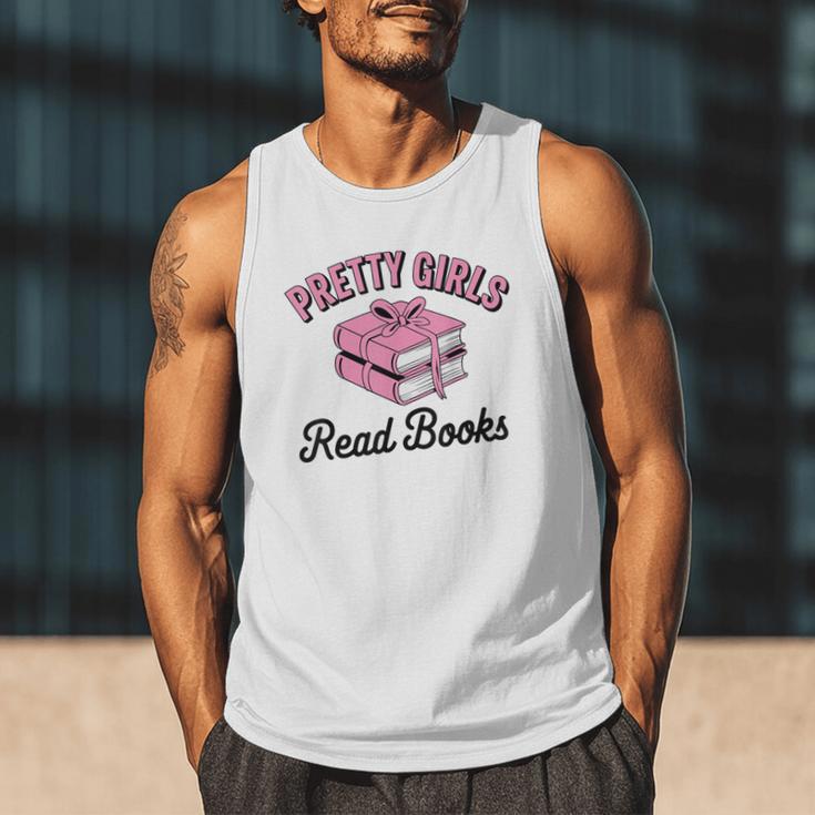 Pretty Girls Read Books Bookworm Book Lover Teacher Men Tank Top Pretty Girls Read Books Bookworm Book Lover Teacher Men Tank Top