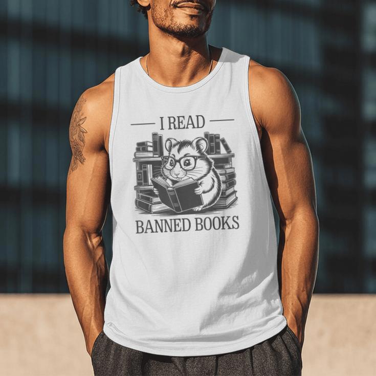 I Read Banned Books Men Tank Top